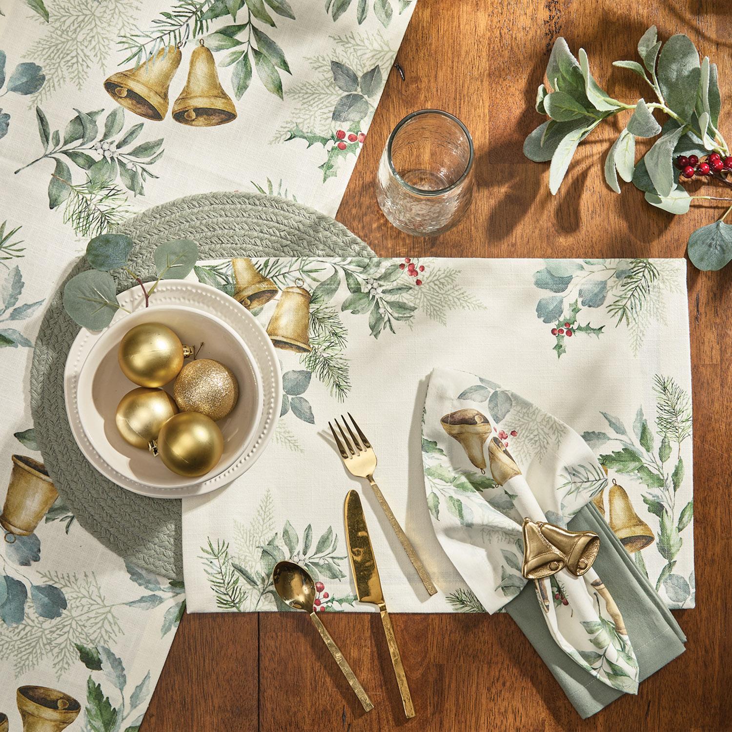 Bells Of Christmas Table Runner 72